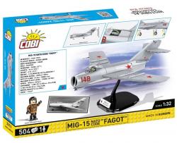 Cobi Cobi Korean War MIG-15 FAGOT, 1:32, 504 k, 1 f