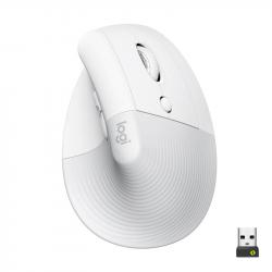 Logitech Lift Vertical Ergonomic Mouse for Business - OFF-WHITE/PALE GREY