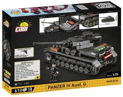 Cobi Cobi COH Panzer IV Ausf G, 1:35, 610 k, 1 f