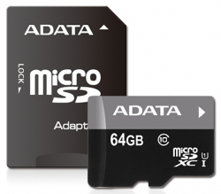 ADATA Premier MicroSDXC 64GB UHS-I Class 10