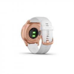 Garmin vivomove Style, Rose Gold-White, Silicone