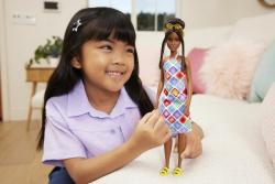 Mattel Mattel Barbie Modelka - háčkované šaty