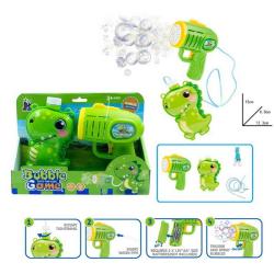 Wiky Bublifuk pištoľ s externou nádržkou dinosaurus 280 ml 15 cm