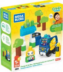 Mattel Mattel Mega bloks zelené mesto autobus nabi a choď HDX90