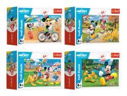 Trefl Trefl Mini puzzle 54 dielikov Mickey Mouse Disney/ Deň s priateľmi 4 druhy