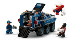 Lego Spider-Man a naháňačka väzenského transportéru