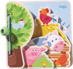Haba Haba Drevená kniha pre najmenších Farma