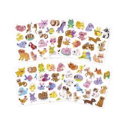 Janod Janod Stickers Samolepky Domáce zvieratá 100 ks od 18 mesiacov