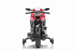 BENEO HONDA CBR 1000RR, Licencované, 12V batéria, Plastové kolesá, 30W motor, LED svetlá, pevný rám,