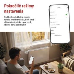 Emos Digitálna termostatická hlavica P5631S ZigBee 3.0
