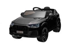 BENEO Audi Q7 čierne, Jednomiestne, Nezávisle odpruženie, 12V batéria, Diaľkové ovládanie, 2 x 35W m