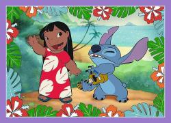 Trefl Trefl Puzzle Lilo&Stitch: Bláznivý deň 4v1 (35,48,54,70 dielikov)