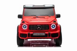 BENEO Mercedes-Benz G63 AMG 4x42 Dvojmiestne 12V, červené, MP3 Prehrávač s USB/AUX vstupom, Pohon 4x