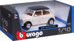 Bburago 2020 Bburago 1:18 Mini Cooper (1969) Beige