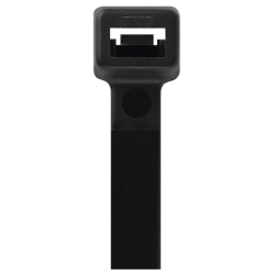 Emos A2843 Sťahovacie pásky čierne 150×3.5mm 100ks