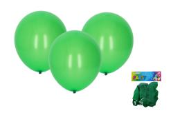 Wiky Balónik nafukovací 30cm - sada 10ks, zelený