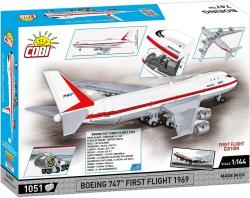 Cobi Cobi Boeing 747 First Flight 1969, 1:144, 1000 k