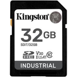 Kingston Industrial SDHC 32GB class 10 UHS-I U3 (r100MB,w80MB)