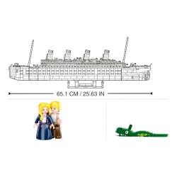 Sluban Titanic M38-B1122 Titanic extra veľký
