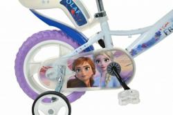 DINO Bikes DINO Bikes - Detský bicykel 12" 124RLFZ3 so sedačkou pre bábiku a košíkom - Frozen 2 2019 vystavený kus