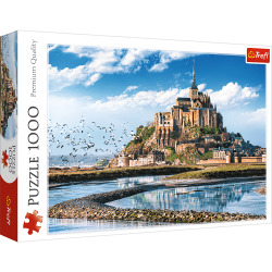 Trefl Trefl Puzzle 1000 - Mont Saint-Michel, Francúzsko
