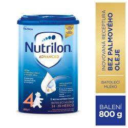 3x NUTRILON 4 Batoľacie mlieko 800 g, 24+