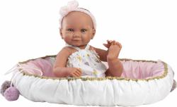Llorens Llorens 73806 NEW BORN dievčatko - realistická bábika bábätko s celovinylovým telom -40 cm