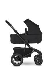 EASYWALKER Kočík kombinovaný Jimmey Pepper Black XXL AIR + RWS + Jackey XL Shadow Black