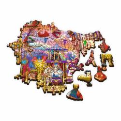 Trefl Trefl Drevené puzzle 501 - Zázračný svet