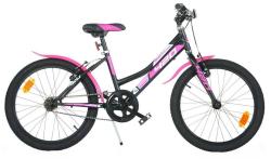 DINO Bikes DINO Bikes - Detský bicykel 20" 420D-04SC -AURELIA čierno-ružový
