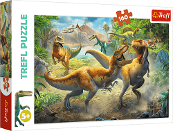 Trefl Trefl Puzzle 160 dielikov - Bitka Tyranosaurov