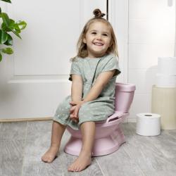 INGENUITY Toaleta detská so zvukom My Size™ Ružová