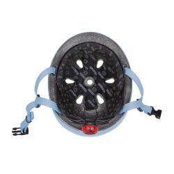 Globber Globber detská prilba Go Up Lights XXS/XS ( 45-51CM ) Deep Pastel Blue  + doručenie zadarmo 
