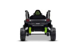 BENEO Kawasaki TERYX KRX 1000 12V, čierne, jednomiestne, odpružená zadná náprava, 2,4 Ghz diaľkové o