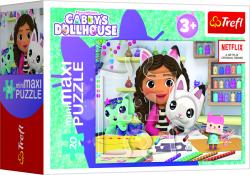 Trefl Trefl Puzzle miniMaxi 20 - Gabbyin farebný deň / Universal Gabby's Dollhouse