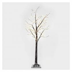 Emos LED svietiaci stromček, 120 cm, vonkajší aj vnútorný, teplá biela