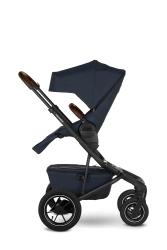 EASYWALKER Kočík kombinovaný Jimmey Indigo Blue XXL AIR + RWS + Jackey Shadow Black