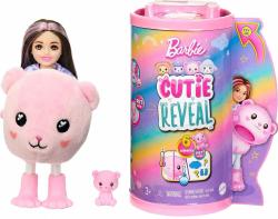 Mattel Mattel Barbie Cutie reveal Chelsea Ružový macík HKR17 pastelová edícia