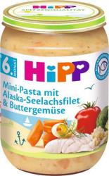 HiPP Mini cestoviny s aljašskou treskou v maslovej zelenine 190 g