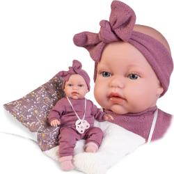 Antonio Juan Antonio Juan 70356 TONETA - realistická bábika bábätko so zvukmi a mäkkým látkovým telo