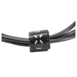FIXED kábel USB-C 1m 3A čierny