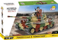 Cobi Cobi 3113 II WW Panzer VI Ausf. B Königstiger, 1:35, 802 k, 1 f