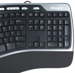 Microsoft Natural Ergo Keyboard 4000 USB Czech Black