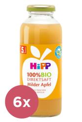6x HiPP 100 % Bio Juice Jablkova šťava