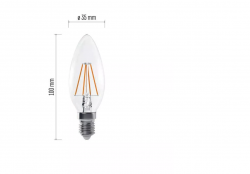 Emos filament candle 4W E14 neutrálna biela