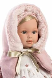 Llorens Llorens 54044 LUCIA - realistická bábika s mäkkým látkovým telom - 40 cm