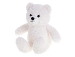 MIKRO -  Take Me Home medveď plyšový 24cm biely  -10% zľava s kódom v košíku