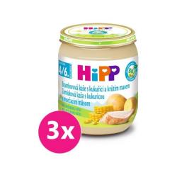 6x HiPP BIO Zemiaky a kukurica s morčacím mäsom 125 g