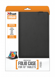 Trust Primo Folio Case 10" čierne