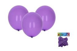 Wiky Balónik nafukovací 30cm - sada 10ks, fialový